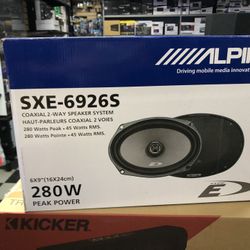Alpine 6x9 On Sale For 39.99