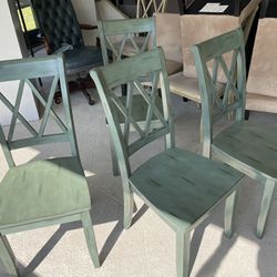 4 Wooden Chairs, Kitchen Table Chairs dining room table chairs, great shape