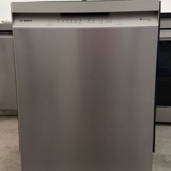  Bosch 100 Series Front Control Recessed Handle Dishwasher BRAND NEW OPEN BOX