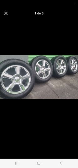 Wheel 20 6 Lugs Like New rims and tires