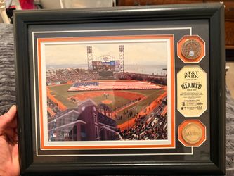 San Francisco Giants AT&T Park limited-edition memorabilia plaque