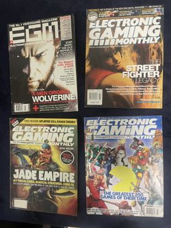 Electronic Gaming Monthly Magazines