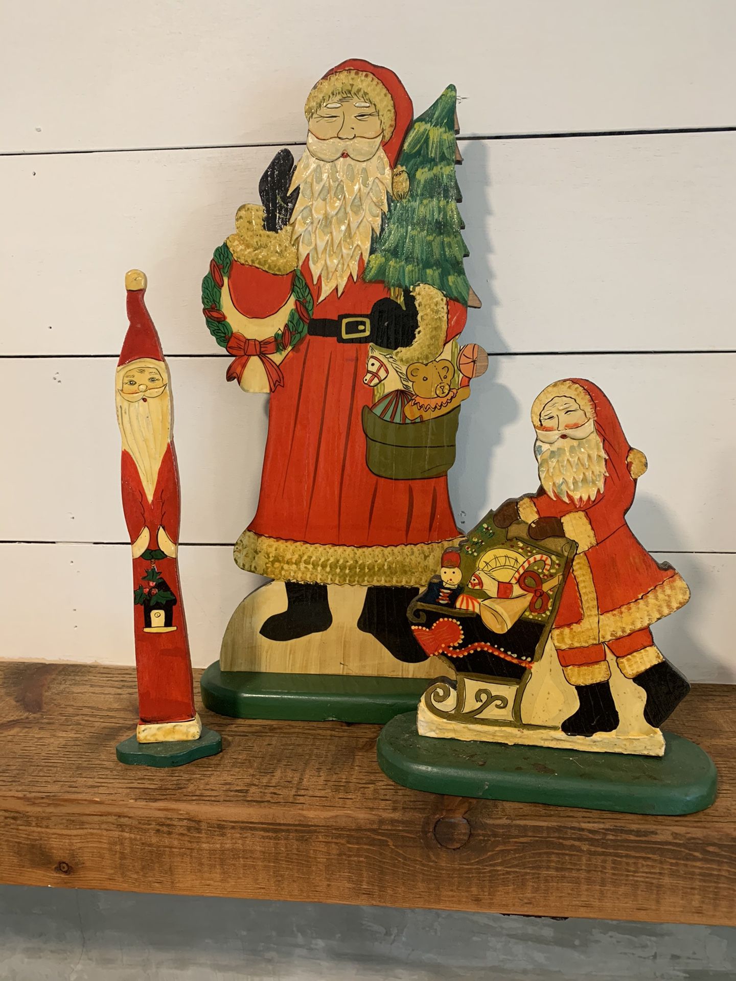 Vintage Christmas Dummy Board Decorations