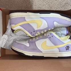Lavender // Yellow Dunk lows