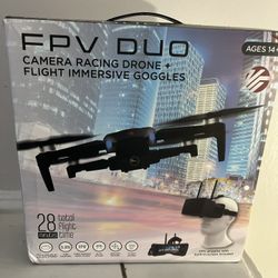 FPV DUO Camera Racing Drone W/ Goggles