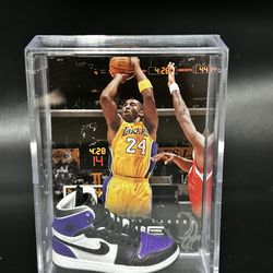 Kobe Bryant Shadow Box 3-D Color Match Sneaker/Player Card