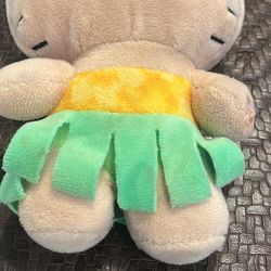 Hello Kitty 7" Plush Stuffed Animal, "Hula Kitty", Hawaii Fiesta