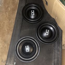 3 12” DC Level 3 Subwoofers (Trades/OBO)