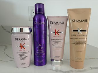 Kerastase and Milbon hair products