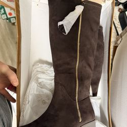 GC Shoes Tall Brown Boots 