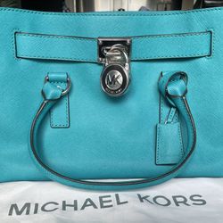 Michael Kors Hamilton Leather Satchel