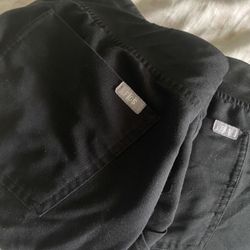 Figs Black Scrub Pants 