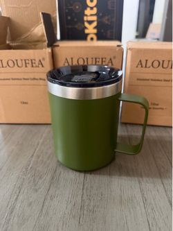 Insulated Stainless Steel Coffee Mug 12oz