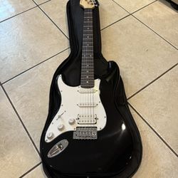 Donner guitar and case all in great shape