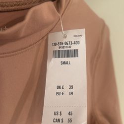 NEW Abercrombie & Fitch Nude Bodysuit 