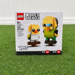LEGO BrickHeadz Budgie & Chick 40443 (Retired, New Sealed)