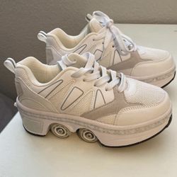 Brand-new Roller Skates Women's Double Row Wheel