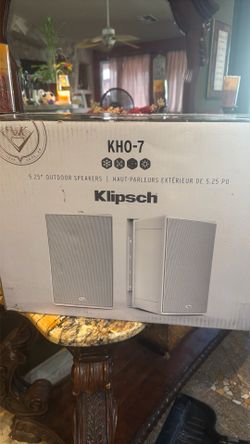 New Klipsch speakers