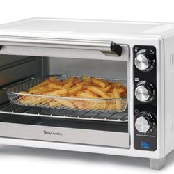 Open box Betty Crocker Air Fryer Convection Toaster Oven