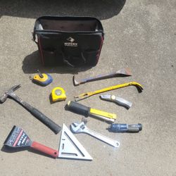 Construction Tool Bag W/ Tools
