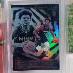 Anthony Edwards Illusion Rookie Card PSA 6