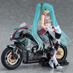 Brand New Figma 233 Racing Miku EV Mirai and Figma ex:ride Racing Miku TT zero 13