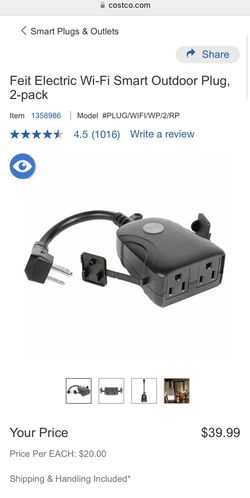 Feit Outdoor Wifi Plug