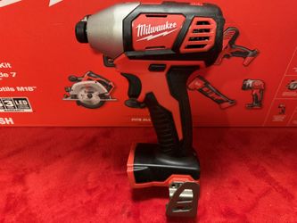 Brand New Milwaukee M18 18V Lithium-Ion Cordless 1/4 in. Hex Impact Driver