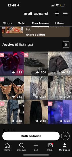 My depop