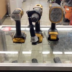 3 Piece Combo- Dewalt 