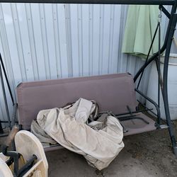 Wonderful Nice Outdoor Garden Patio Furniture bench swing set