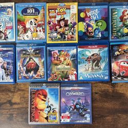 Disney Blu Ray Lot some new $5 each or $40 for All
