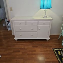 Nice White Solid, Wood Dresser
