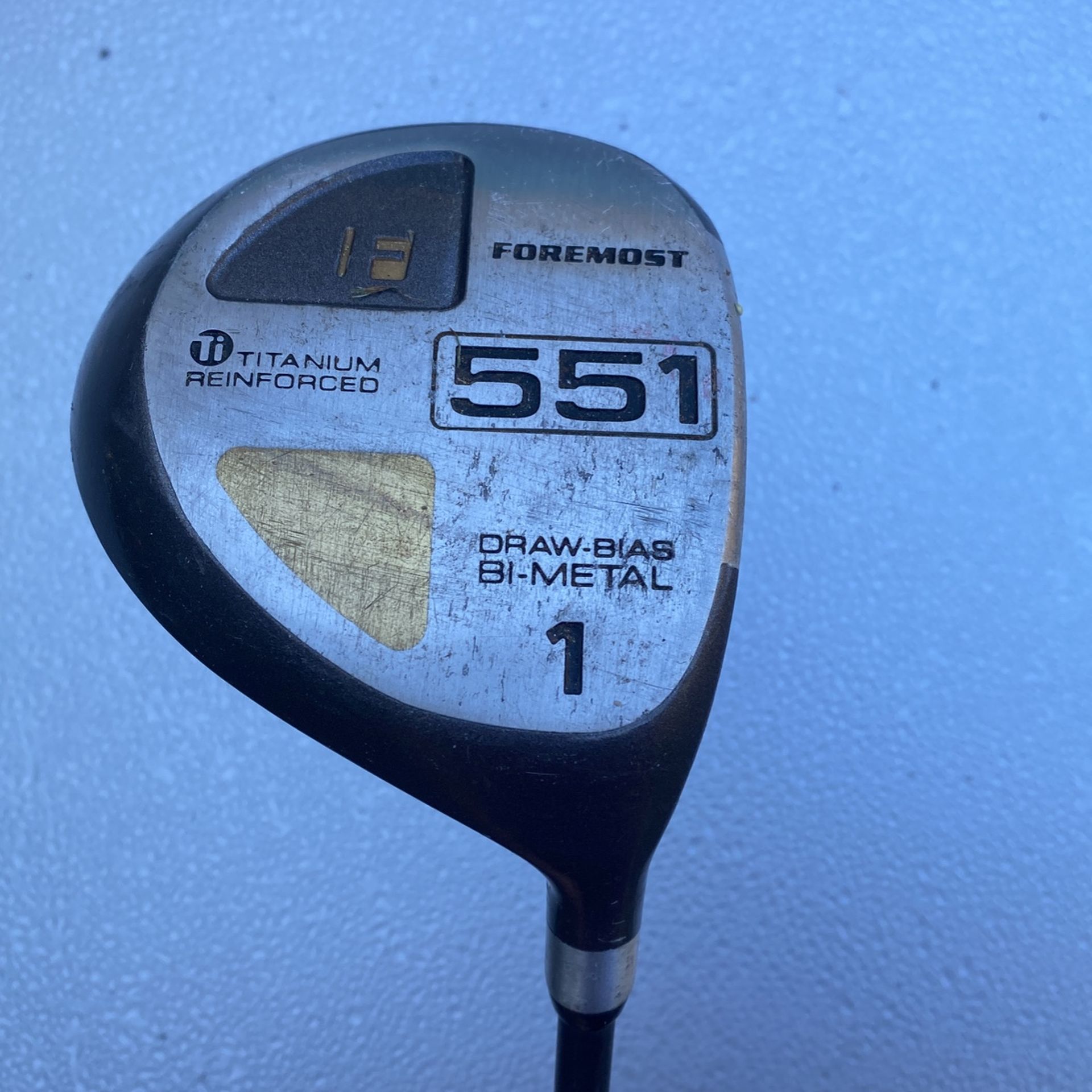 Foremost 551 driver golf club