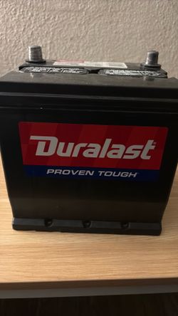 Brand new car battery