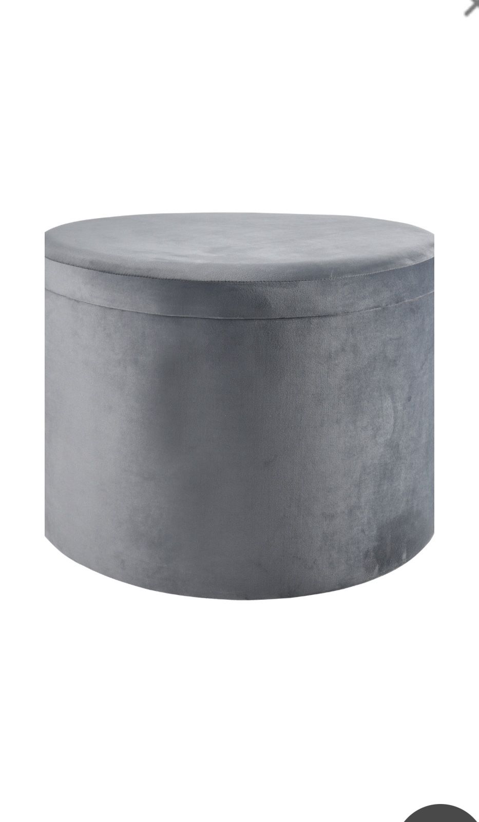 Storage Ottoman Gray Color