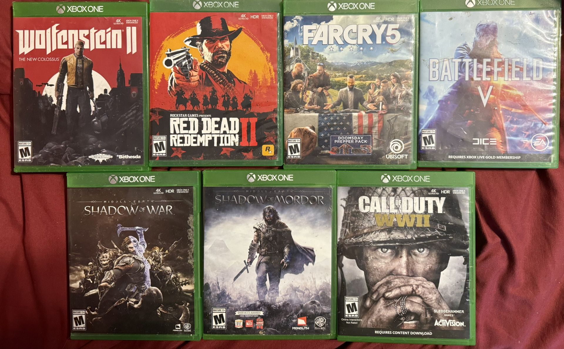 Xbox One Video Games