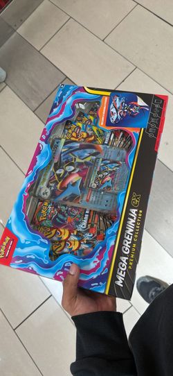 mega greninja ex premium collection