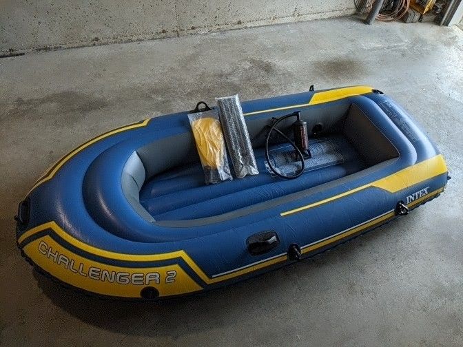 Intex Challenger 2 Inflatable Boat / Raft