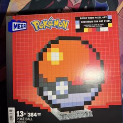 Mega Bloks Pokeball 384 Piece Set Sealed 