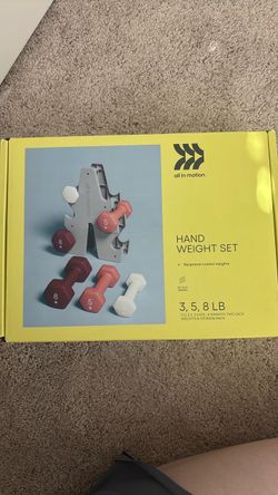 Weights set brand new