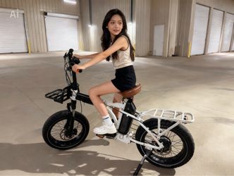 Rad power bike with pegs