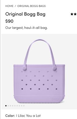 Bogg Large lilac bag