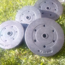 .75c/Lb Workout Weights And Bench Combo