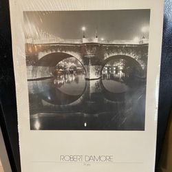 Robert D’Amore Paris Bridge Poster