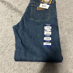 Brand New Wrangler FR Flame Resistant Advanced Comfort Jeans - 34x32