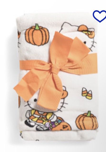hello kitty hand towels