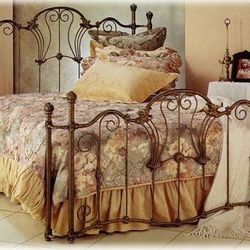 Wesley Allen Interlude Iron bed 
