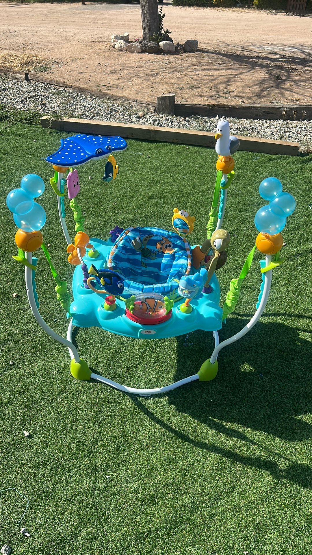 Baby Finding Nemo Sea of Activities Baby Activity Center Jumper