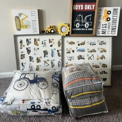 Boy Construction Room Decor